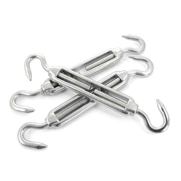 10 Stk. SPANNSCHLOSS Haken - Haken M5 VA4 edelstahl Spannschraube Spannschlösser #03 - 10 pcs/s #02