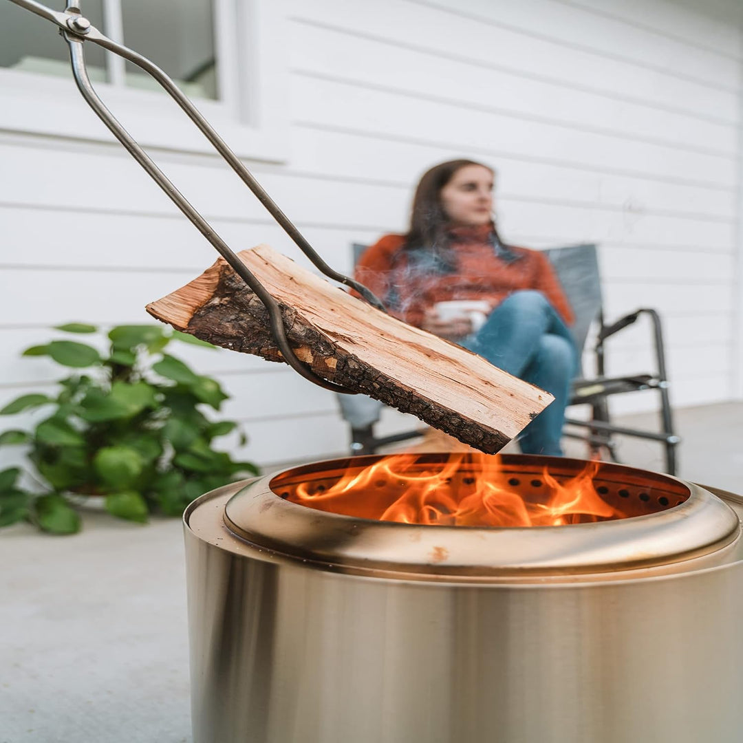 Solo Stove Werkzeug für Feuerschale - Edelstahl-Feuerstellen-Zubehör - Outdoor-Kamin, Feuerstelle, F