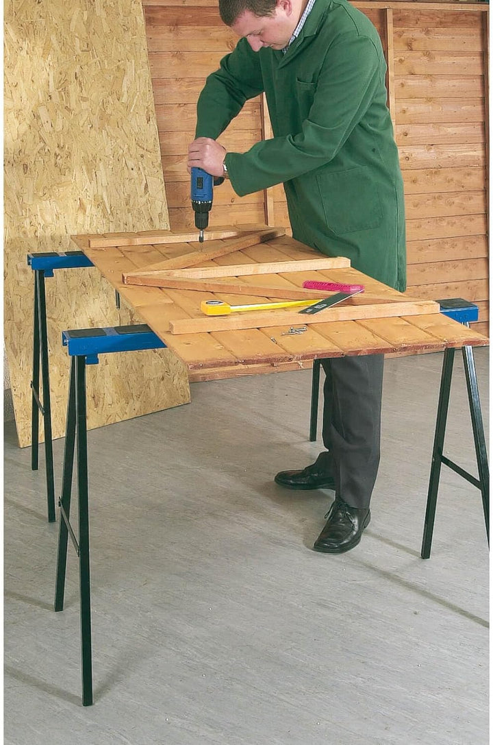 Draper 52072 Gestelle/Gerüste, 1000 x 800 mm, faltbar, 2 Stück