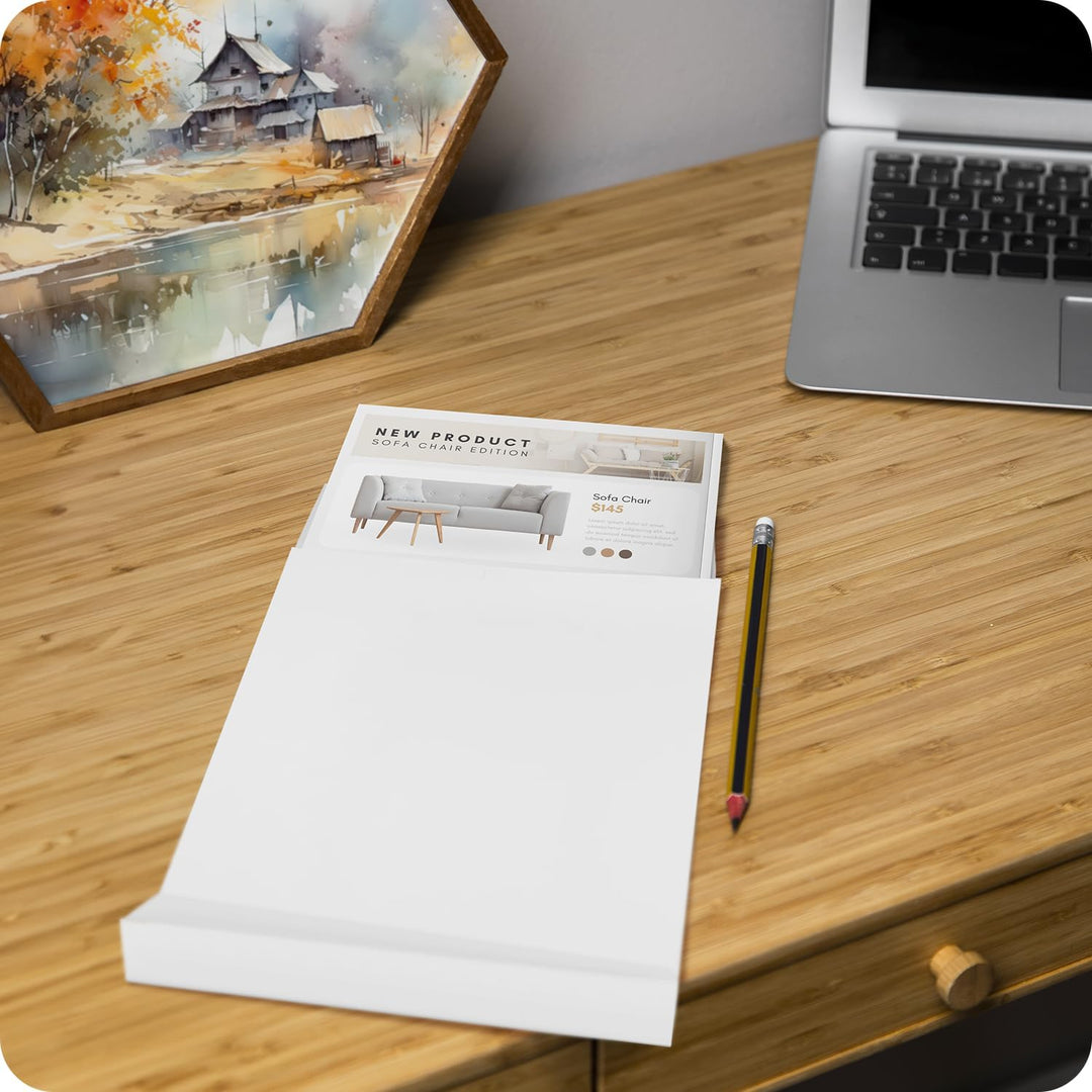 Netuno 50x weisse Faltentasche DIN C4 229× 324 mm 130g weiss Umschlag erweiterbar Faltenversandtasch