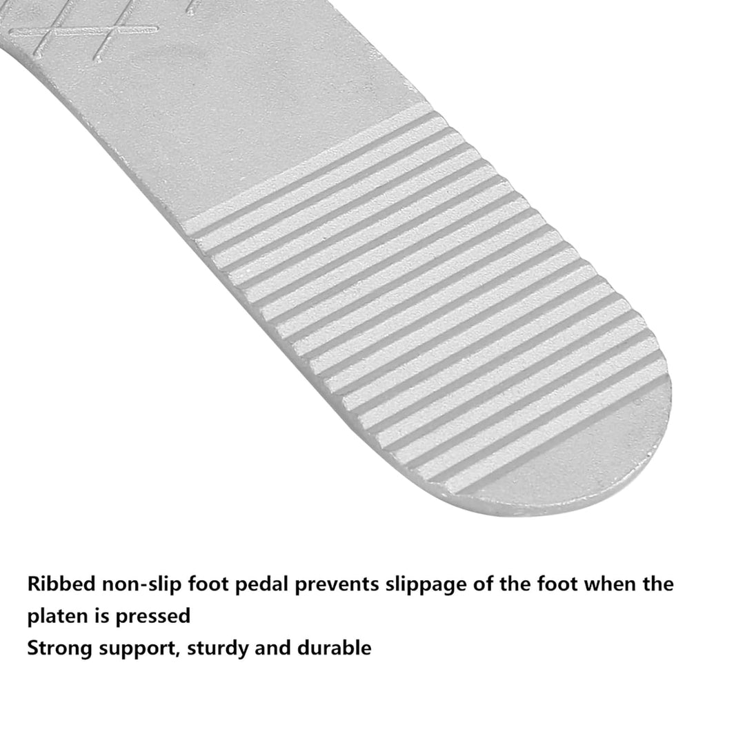 Hebewerkzeug für Leichtmetallplatte, Fusspedal, Hebezubehör, 30 x 5,6 cm, Fussbrett-Heber für Fliese