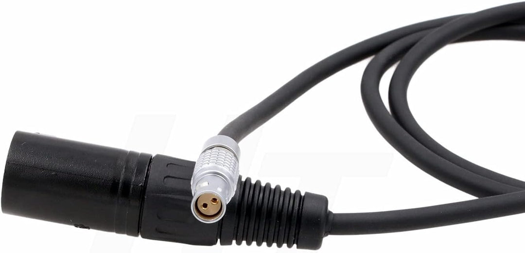 HangTon Stromkabel XLR 4 Pin auf 2 Pin Buchse für Red Komodo 6K Kamera 1m