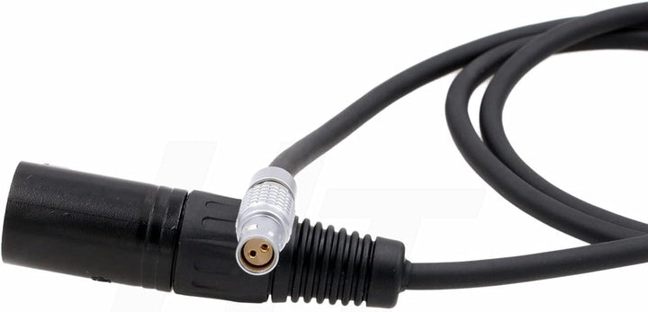 HangTon Stromkabel XLR 4 Pin auf 2 Pin Buchse für Red Komodo 6K Kamera 1m