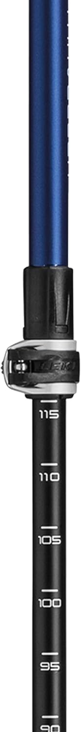 LEKI Traveller Carbon BLAU METALLIC 90-130 cm, 90-130 cm