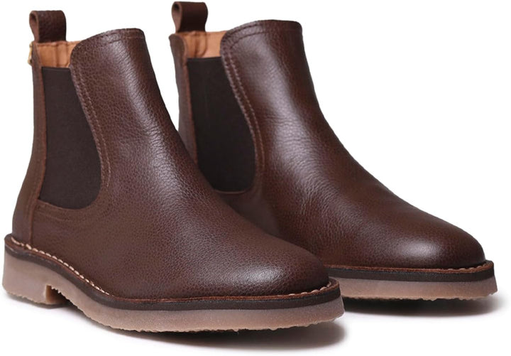 Toni Pons ISA-PO – Lederstiefelette für Damen mit seitlichen elastischen Einsätzen für eine perfekte