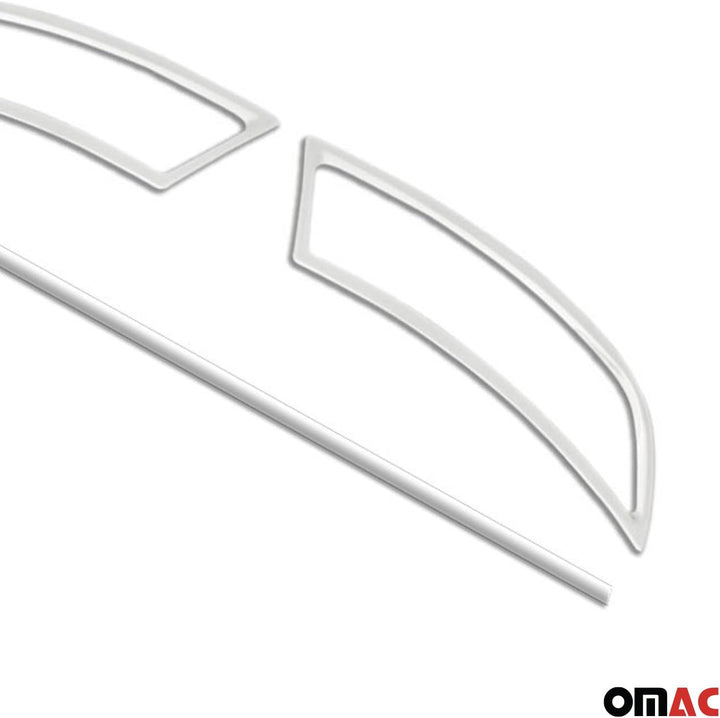 Auspuffblende Auspuff Endrohr Leiste Kompatibel mit Superb ab 2015 Edelstahl Chrom