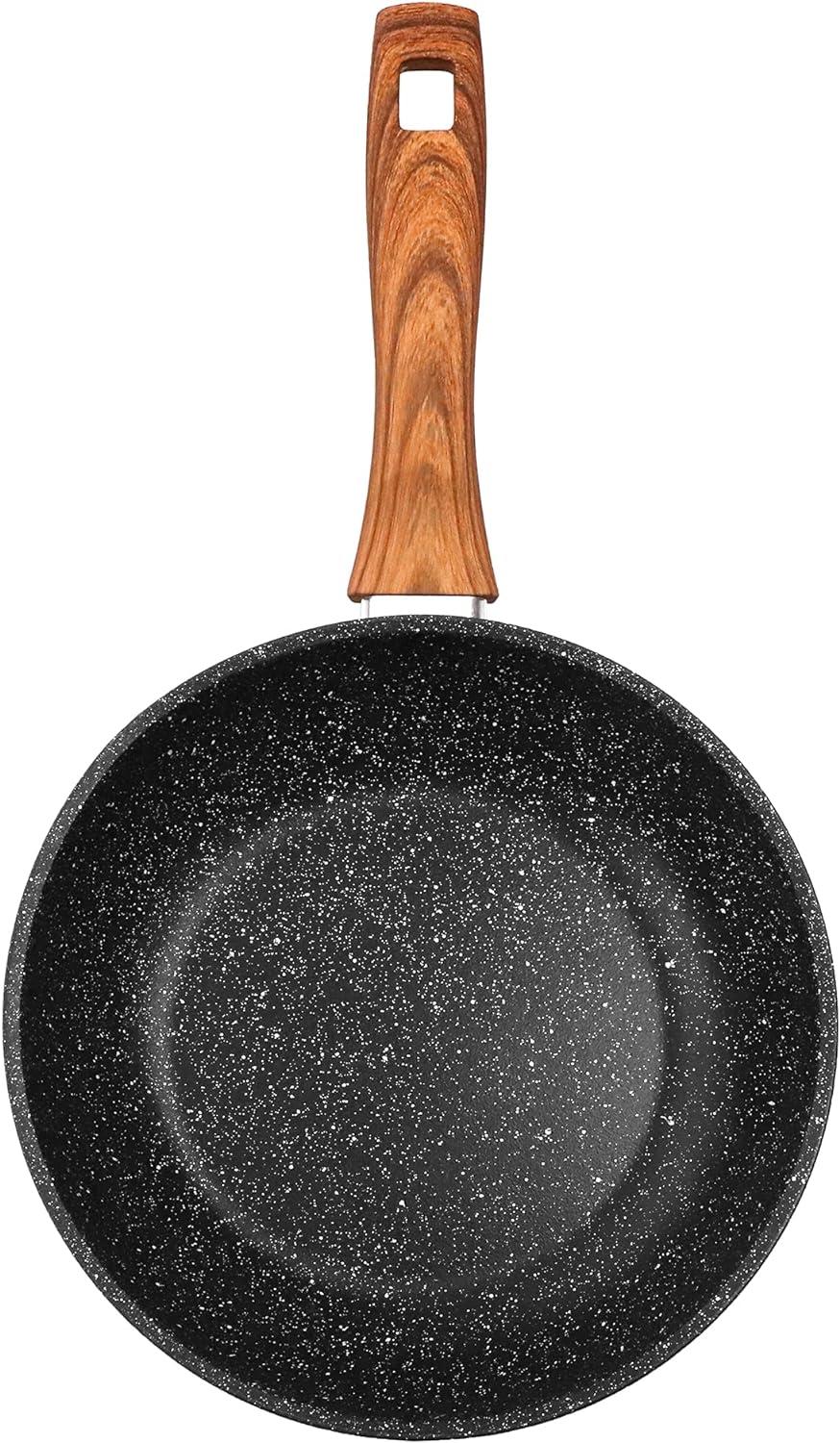 STONELINE Back to Nature Bratpfanne 20 cm, Made in Germany, antihaft beschichtete Pfanne mit echten