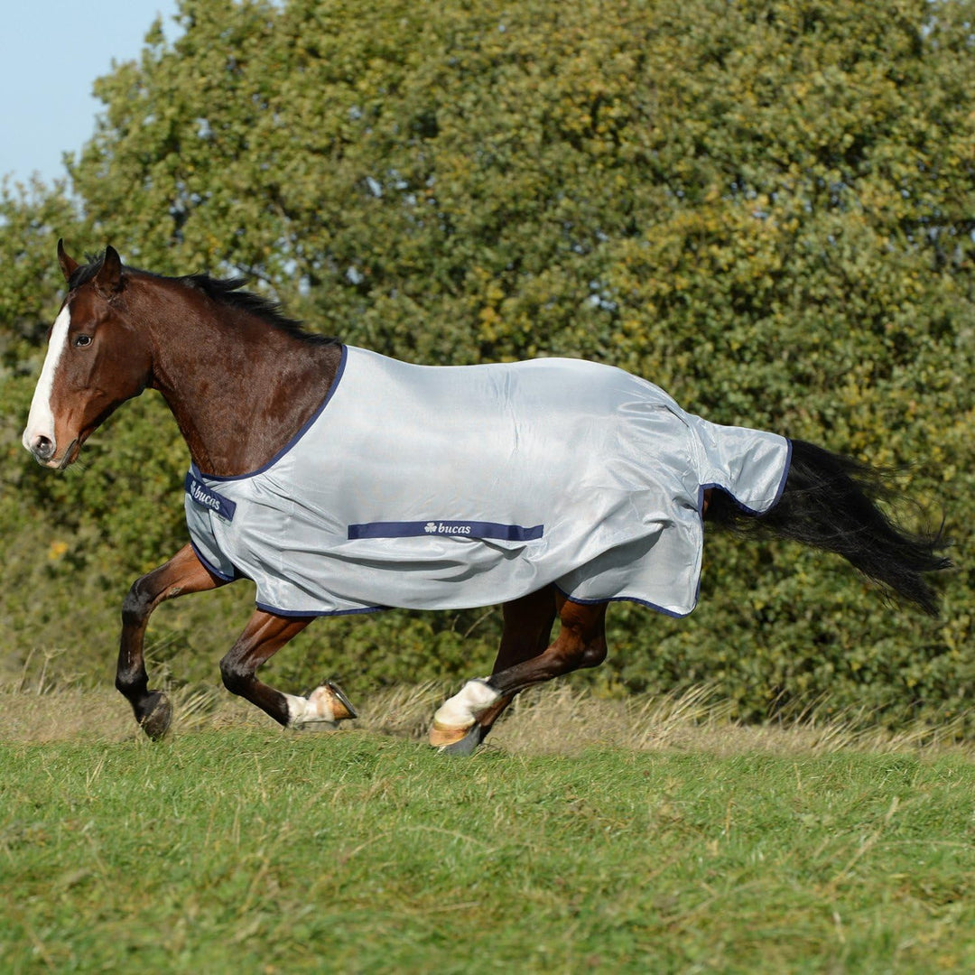 Bucas Buzz-Off Classic Cut Fliegendecke incl. abn. Bauchlatz 145, 145