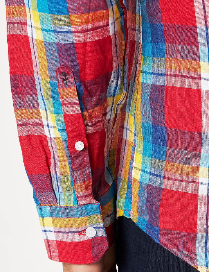 Seidensticker Herren Shaped Fit Langarm Hemd Shirt 39 Rot, 39 Rot