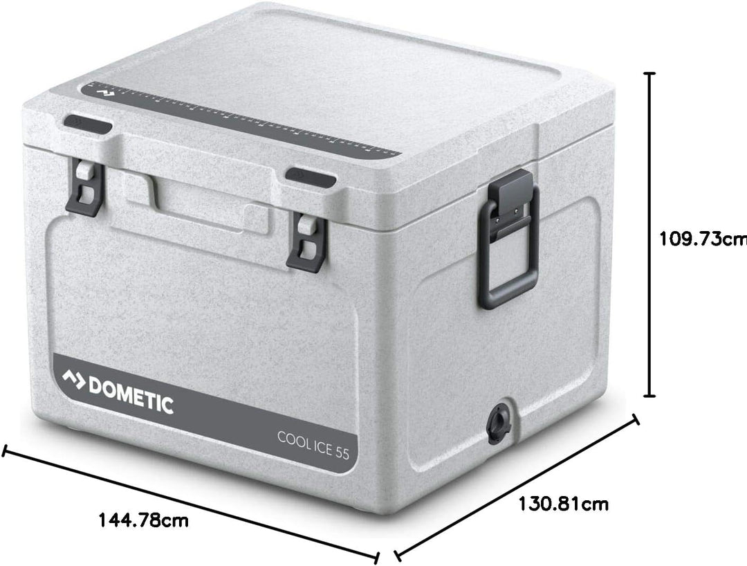 DOMETIC Cool-Ice CI 55, tragbare Passiv-Kühlbox / Eisbox, 56 Liter, für Auto, Lkw, Boot oder Camping