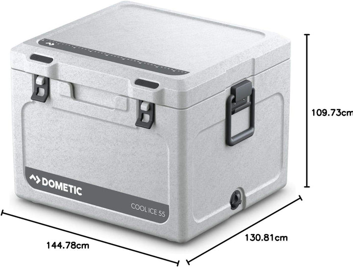 DOMETIC Cool-Ice CI 55, tragbare Passiv-Kühlbox / Eisbox, 56 Liter, für Auto, Lkw, Boot oder Camping
