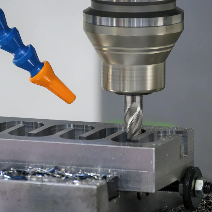 EFUTURETIME 10 Stück 4 Flöten HSS Schaftfräser φ2-12mm, CNC Fräser Set, Zylinderschaft Schaftfräser