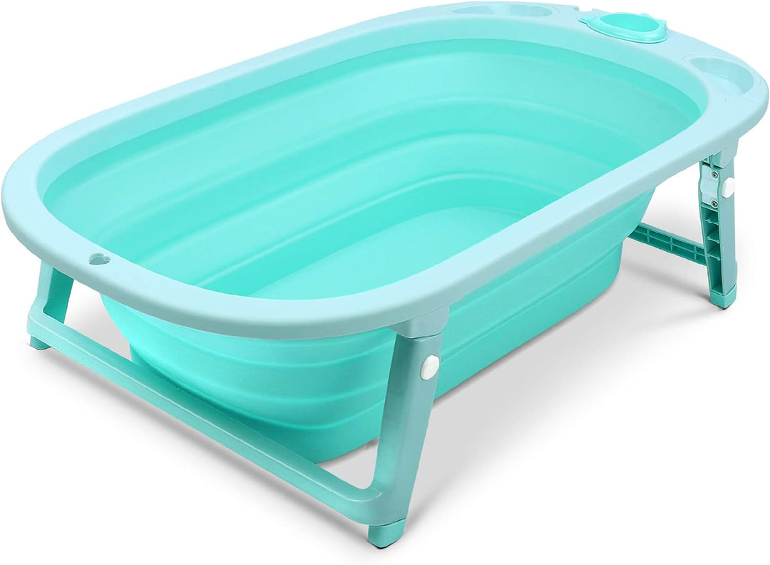 wuuhoo® ergonomische Baby-Badewanne Nemo faltbar und klappbar für Neugeborene Babys und Kleinkinder,