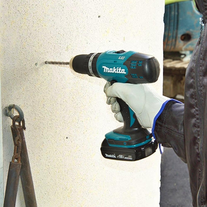 Makita Lithium-Ionen-Combi Drill, nur Gehäuse, DHP453Z, 1 W, 18 V, Blau, Silber, 7.9 x 23.2 x 22.7 c