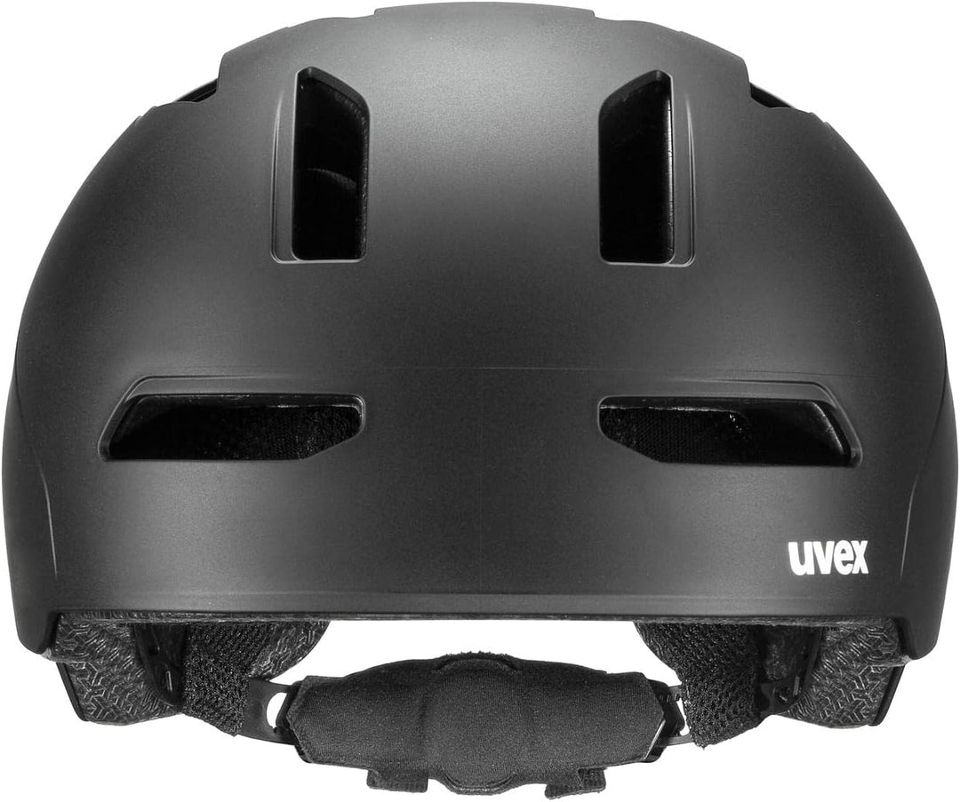 uvex urban Planet - nachhaltiger Fahrradhelm für Damen und Herren 54-58 cm Single black matt, 54-58