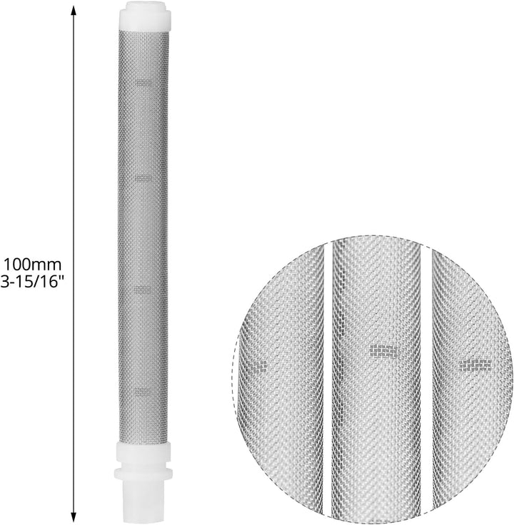 QWORK® 14-TLG Airless Düse Set Inklusive 6 Airless Farbsprühdüsen, 6 Spitzendichtung, 2 Düse Sitz, 6