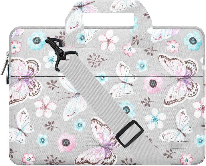 HSEOK 13 14 15 16 17 Inch Laptop Case Briefcase with Handle, Waterproof Protective Case 15"-16" B02f