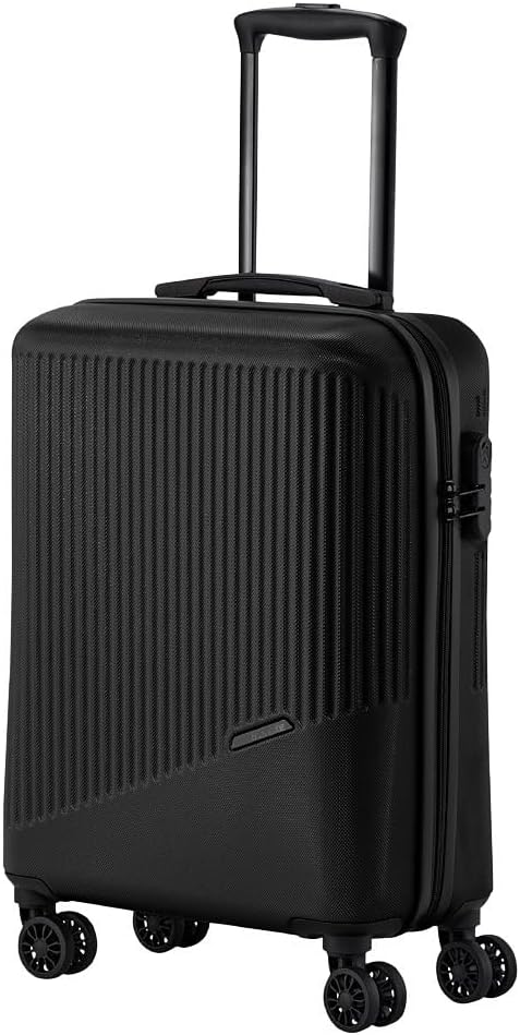 travelite 4-Rad Handgepäck Koffer klein 37 Liter, Gepäck Serie BALI: ABS Hartschalen Trolley erfüllt