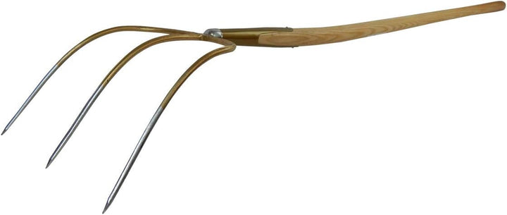 SHW-FIRE 59201 Streugabel 3 Zinken mit Schienenzwinge und Stiel