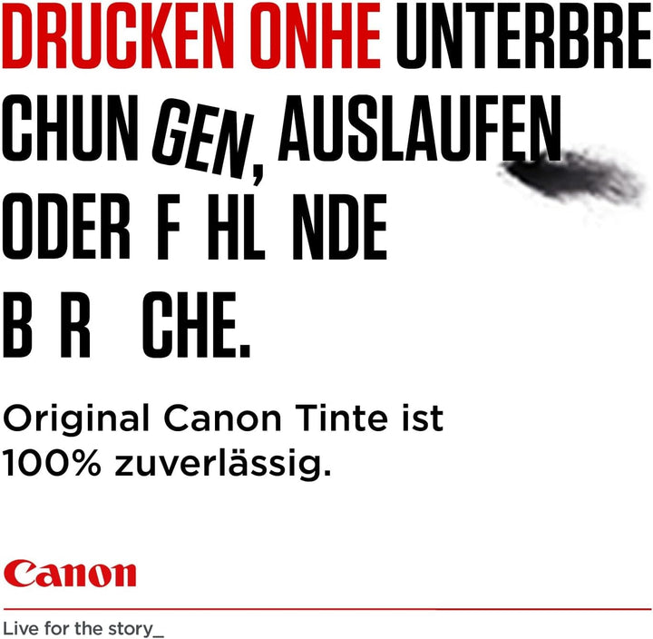 Canon PGI-580 BK / CLI-581 BK/C/M/Y Druckertinte - Pigment- und Farbstofftinte Multipack für PIXMA T