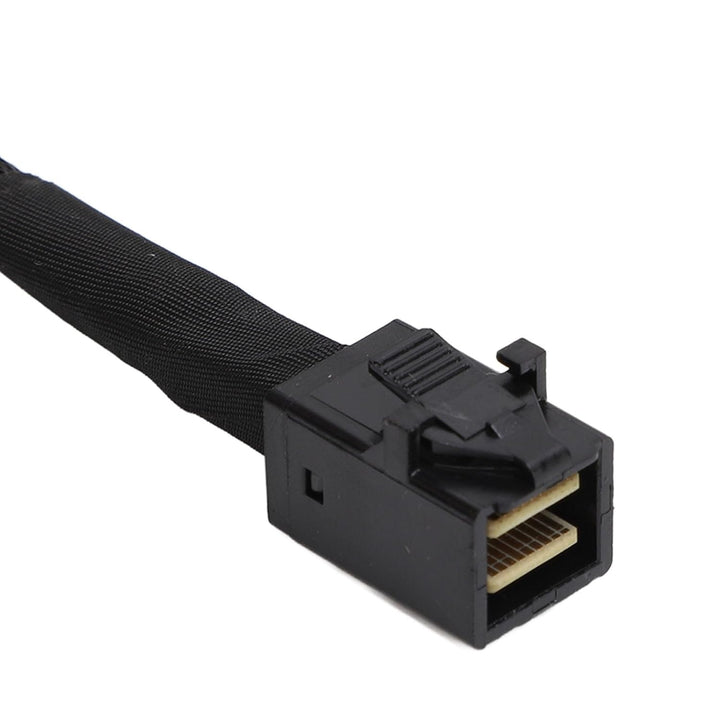 Plyisty MCIO 8i auf 2*SFF-8643 Kabel, MCIO 8i 74Pin auf SAS HD SFF-8643, PCIE 5.0, 32 GT/s Übertragu