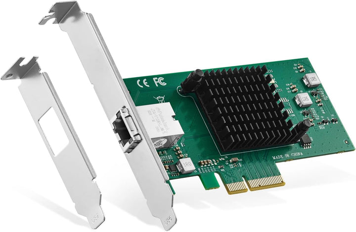 Binardat 10G Ethernet PCIe Netzwerk Adapter, AQUANTIA AQC107 Chip LAN Controller, 10G/5G/2.5G/1G/100