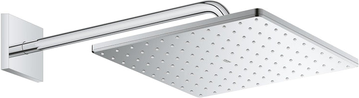 GROHE Rainshower 310 - Kopfbrauseset (wassersparend, 422mm Kopfbrause, Antikalk- System) , eckig, ch