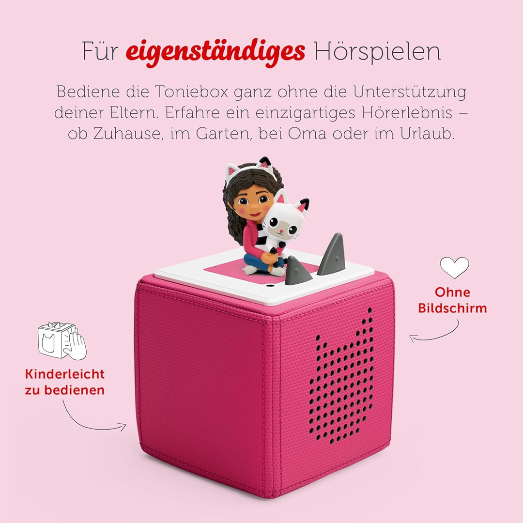 tonies Hörfigur für Toniebox, Gabby's Dollhouse – Das Raumschiff / Gabby hat einen Schluckauf, Hörsp