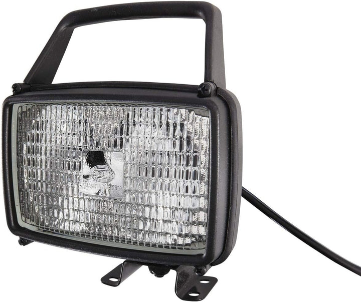 HELLA Halogen Arbeitsscheinwerfer - Double-Beam - 24V / 12V - Anbau/Schraubanschluss - Vierpunktbefe