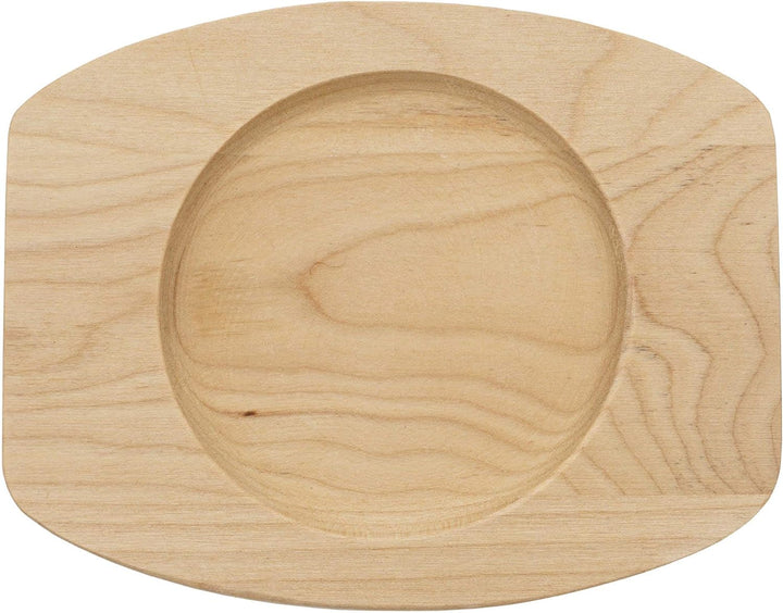 BBQ-Toro Mini Dutch Oven (1 Stück) | Ø 11 cm | Gusseisen Serviertopf mit Holzunterlage | bereits ein