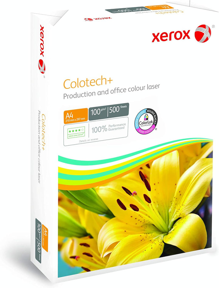 Xerox Colotech+ Gold Digitaldruckpapier, 100g/m², A4, 4 x 500 Blatt A4 210 x 297 mm 100 GSM Xerox Co