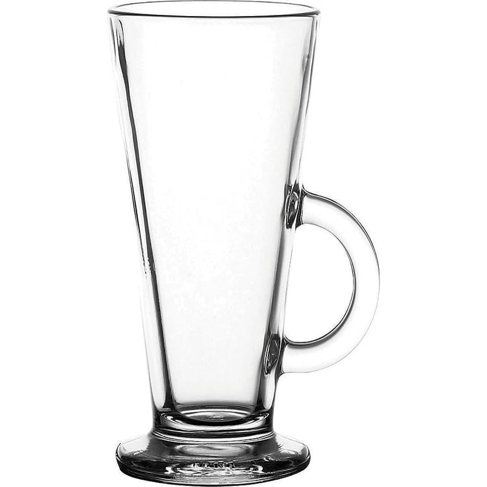 Pasabahce 55861 Colombian Kaffeeglas mit Henkel 263ml 12 Stück