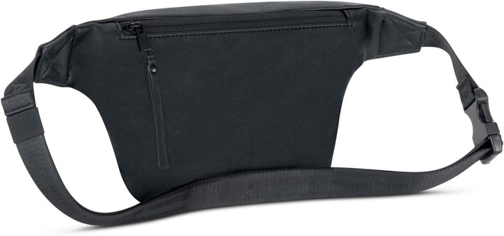 Expatrié Bauchtasche Damen Schwarz - Lucie - Mit Flexiblem Gurt & Schnellfach auf Rückseite - Vegane