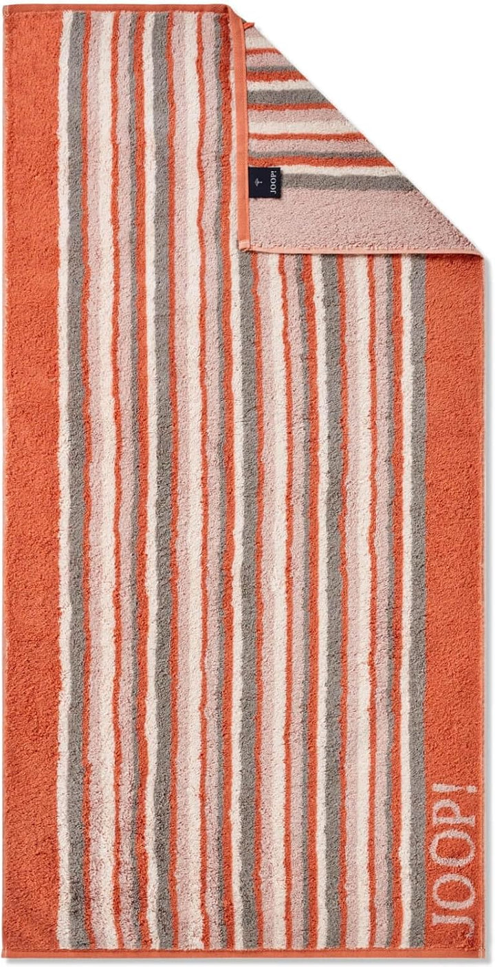 JOOP! Duschtuch Move Stripes 1692 | 33 apricot - 80 x 150 Duschtuch 80x150 cm, Duschtuch 80x150 cm