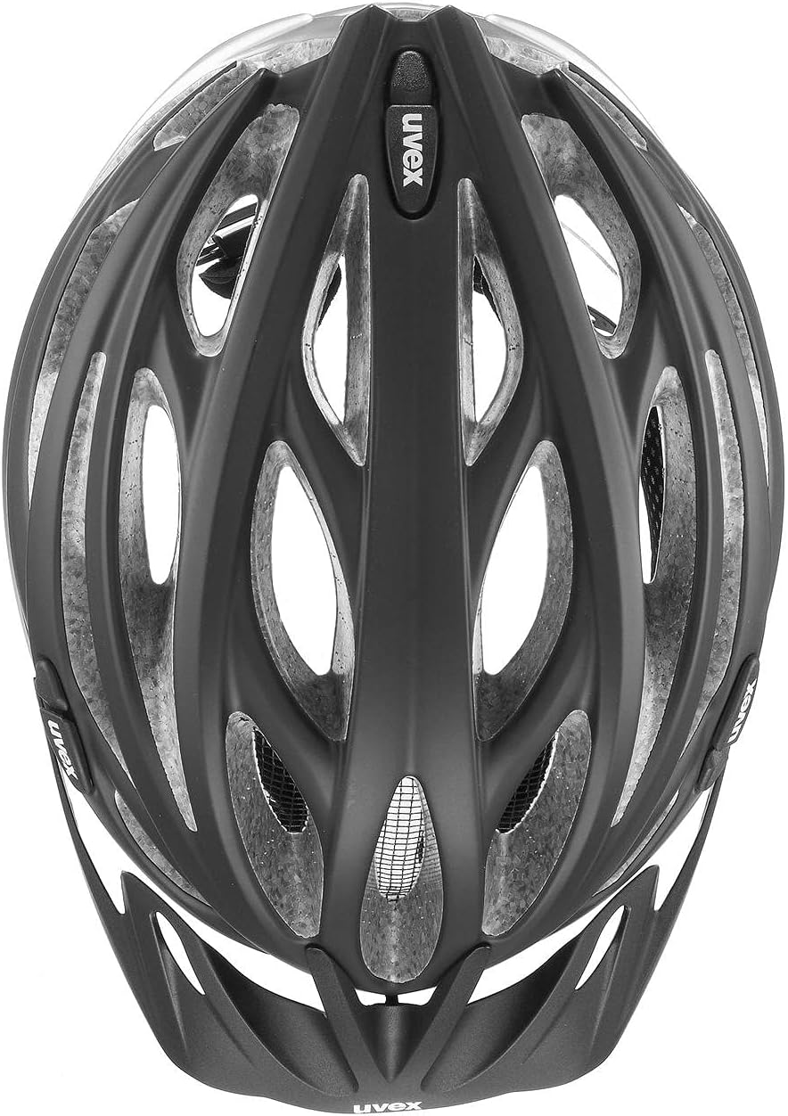Uvex Oversize black mat silver 61-65 cm, black mat silver 61-65 cm