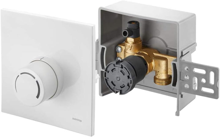 Oventrop Rücklauftemperaturregelung Unibox RTL vario Weiss, Weiss