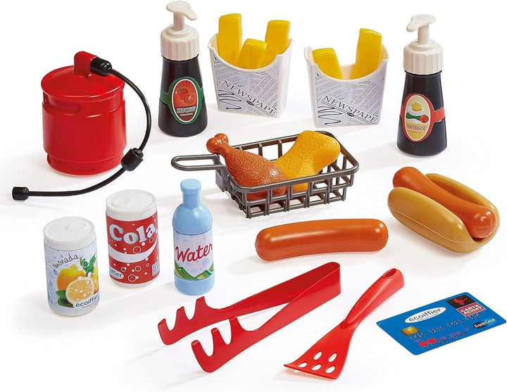 Ecoiffier 1682 Street Food, Street Food-Hot Dog Händler