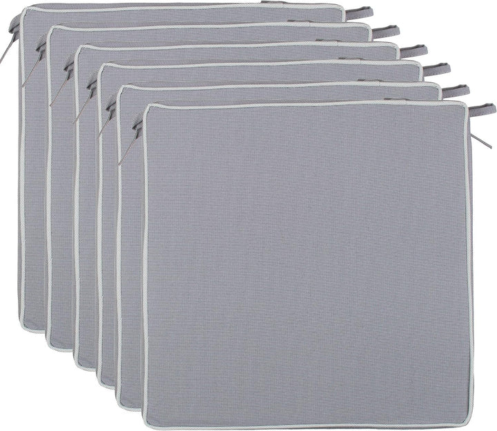 Brandsseller Outdoor Sitzkissen Kissen Dekokissen - Schmutz- und Wasserabweisend - 220 gr. Füllung -