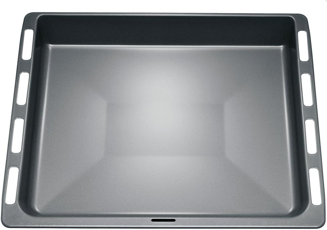 Bosch HEZ332073 Backofen- und Herdzubehör/Extra tiefes, emailliertes Blech für saftige Kuchen, Brate
