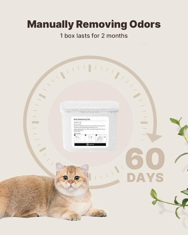 Desodorierungskapsel für PAWBBY P1 Ultra Selbstreinigende Katzentoilette