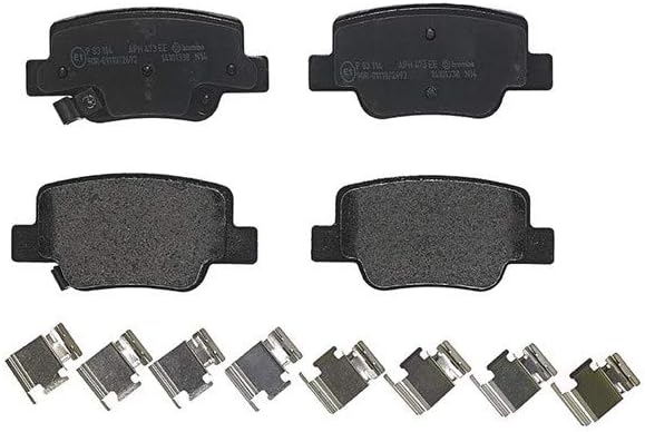 Brembo P 83 114 Bremsbelagsatz, Scheibenbremse - (4-teilig)