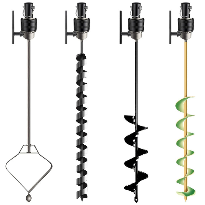 BRUNNENTAL ® Zahnkranzbohrfutter 3.0-16MM 1/2-20UNF - Bohrfutter Set mit Adapter + Flügelbolzen + Bo