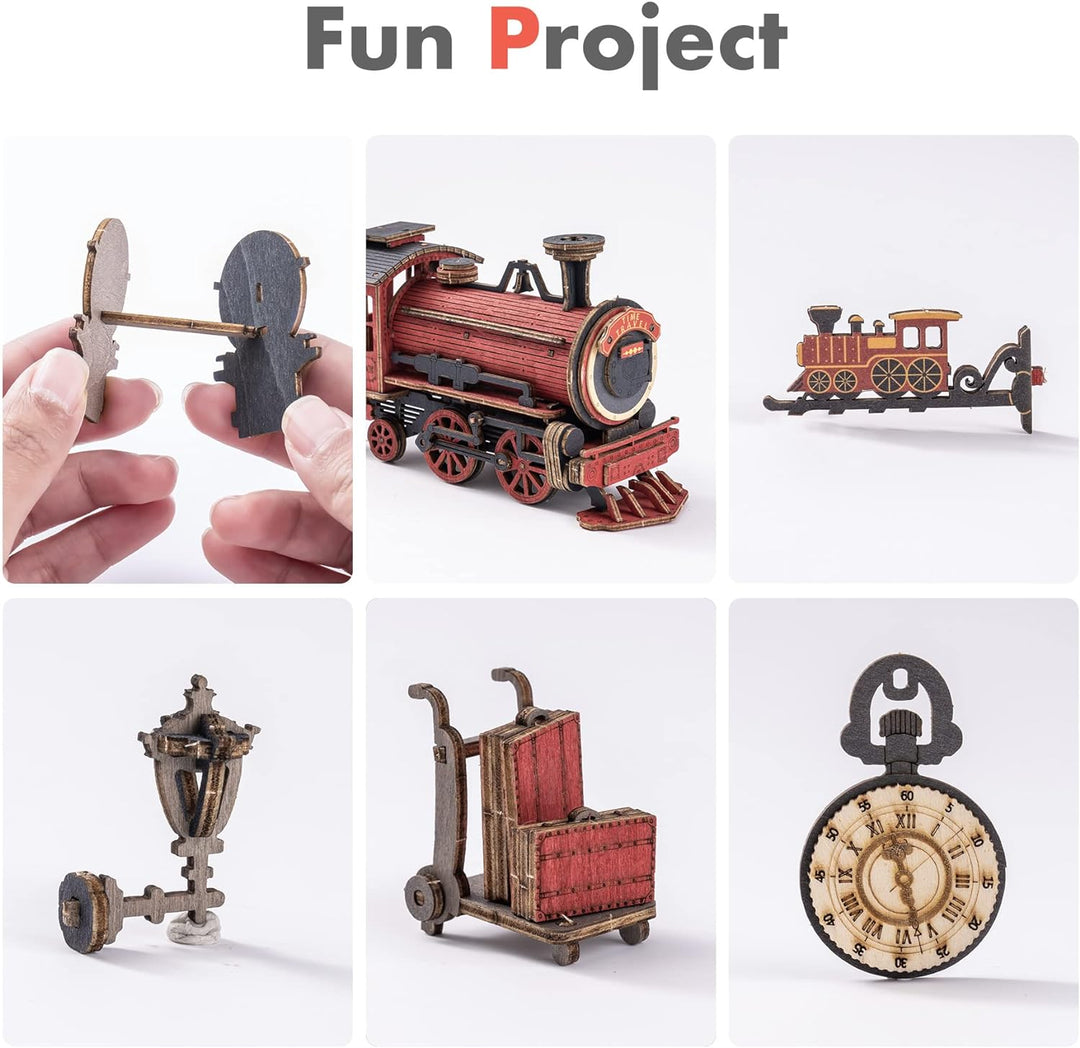 Rolife DIY Book Nook Kits Modell Holzbausatz, Unisex-Kinder, Bookshelf Insert Diorama Bookends, Book