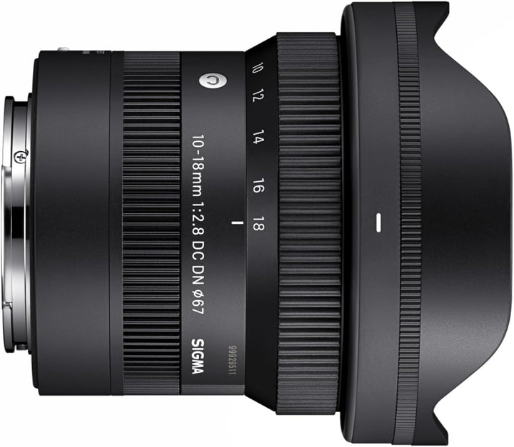 SIGMA Objectif 10-18mm f/2.8 DC DN Compatible Sony E