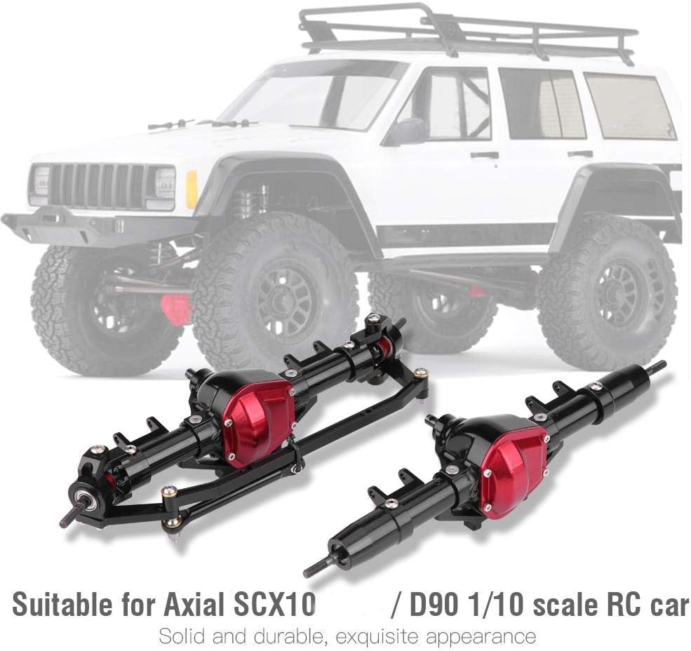 Dilwe Vordere Hinterachse Reifenantriebswelle für Axial SCX10 / D90 1/10 RC Auto