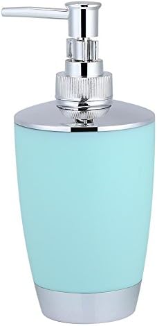 AYNEFY 6tlg Badezimmer Zubehör Set,Badset Accessoires Chrom mit Seifenspender Lotionsflaschen Zahnpu