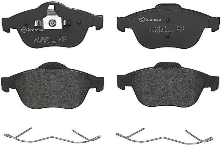 Brembo P 68 032 Bremsbelagsatz, Scheibenbremse - (4-teilig)