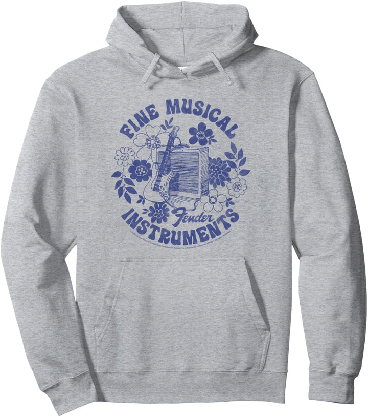 Fender Fine Musical Instruments Hippie Vibes Instruments Pullover Hoodie