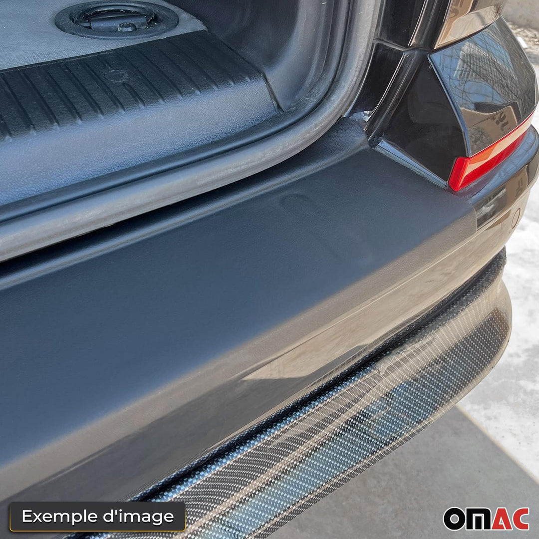 Ladekantenschutz Stossstangenschutz kompatibel mit VW T5 Multivan 2003-2015 ABS Glanz 1x, ABS Glanz