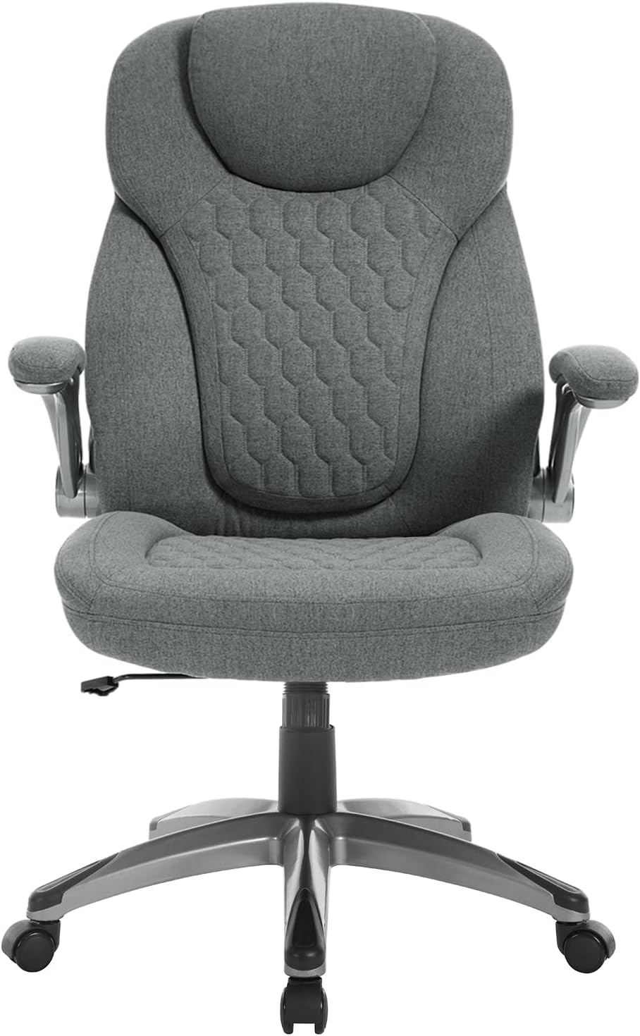 WOLTU Bürostuhl 200kg Belastbarkeit, Schreibtischstuhl ergonomisch, Chefsessel mit Kopfstütze Armleh